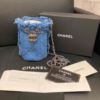 シャネル(CHANEL)の新品未使用☆激かわっ☆CHANEL☆デニム☆チェーンショルダー☆ミニ☆(ショルダーバッグ)