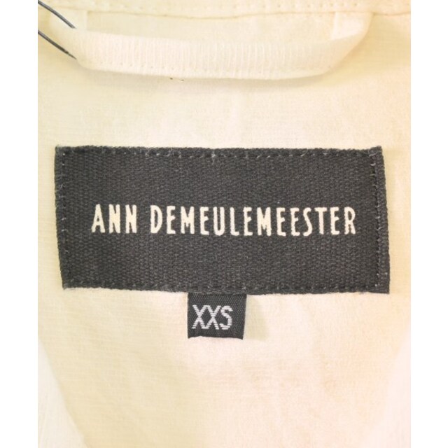 ANN DEMEULEMEESTER ブルゾン（その他） XXS 白薄手裏地