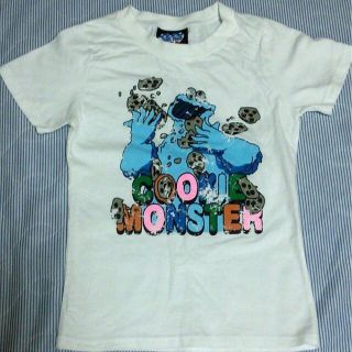 ジャンクフード(JUNK FOOD)の美品! JUNK FOOD キッズ  クッキーモンスター Tシャツ  130cm(Tシャツ/カットソー)