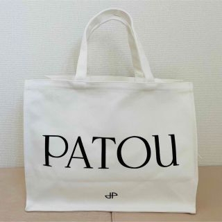 パトゥ(PATOU)の【新品未使用】PATOU キャンバス ラージ トートバッグ 白(トートバッグ)