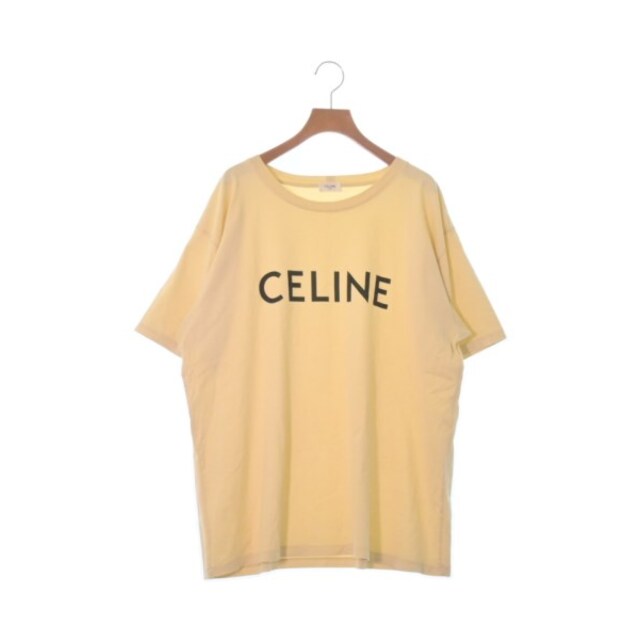 CELINE セリーヌ Tシャツ・カットソー XL ベージュ無しネック