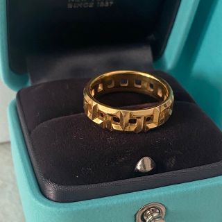 ティファニー(Tiffany & Co.)のあんのん様　tiffanyトゥルーワイドk18ゴールドリング11号(リング(指輪))