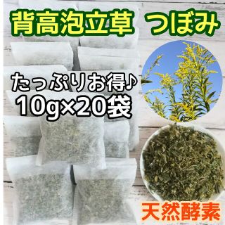 サービス品♥️ 乾燥セイタカアワダチソウ 10g×20個  ○増量OK 自然療法(ドライフラワー)