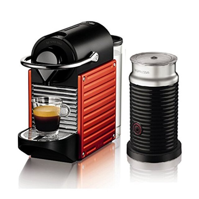 Nespresso オートタイプ PIXIE(ピクシー)バンドルセット レッド C60RE-A3B