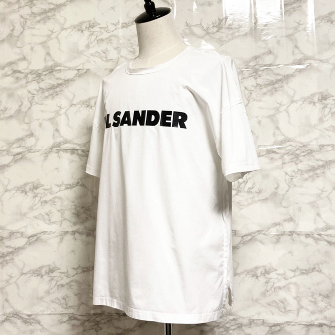 美品　JIL SANDER ジルサンダー  ロゴ Tシャツ メンズ 半袖