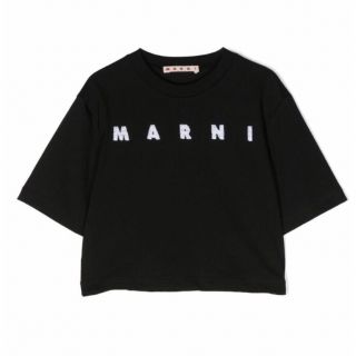 MARNI クロップドTシャツ　ブラック　新品未使用 14Y