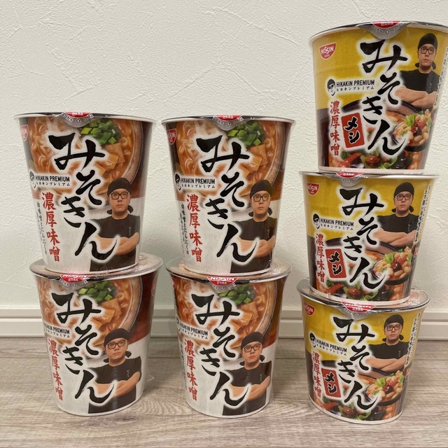 みそきん（ラーメン4個、メシ3個）