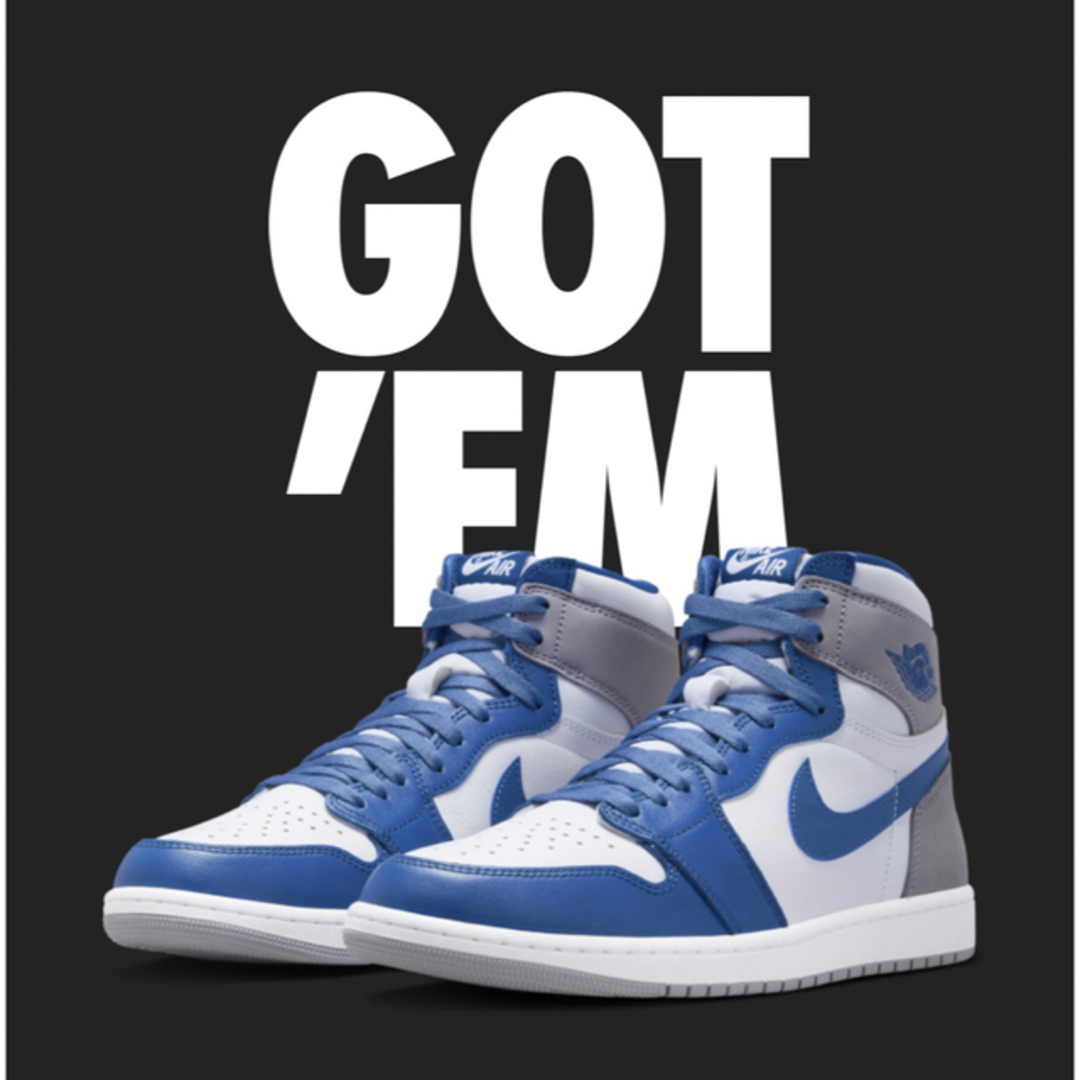 Nike Air Jordan 1 High OG True Blue 27.5