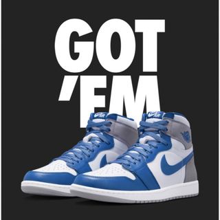 ジョーダン(Jordan Brand（NIKE）)のNike Air Jordan 1 High OG True Blue 27.5(スニーカー)