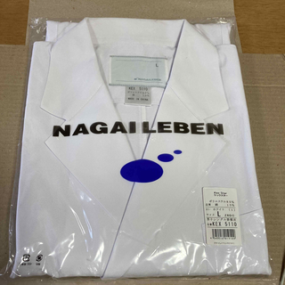 NAGAILEBEN - ナガイレーベン男子シングル診察衣(白衣)：Lサイズ