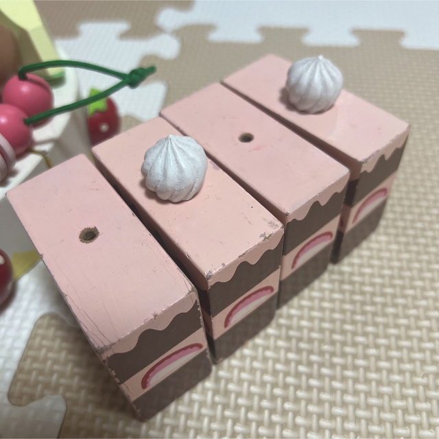 マザーガーデン　ケーキ＆トレイセット　ロールケーキショートケーキ