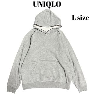 ユニクロ(UNIQLO)のOLD UNIQLO プルオーバーパーカー グレー(パーカー)