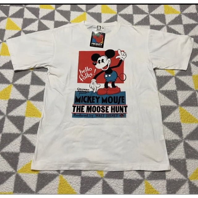 Disney(ディズニー)のミッキーマウス tシャツ ヴィンテージ 90s ディズニー デッドストック メンズのトップス(Tシャツ/カットソー(半袖/袖なし))の商品写真