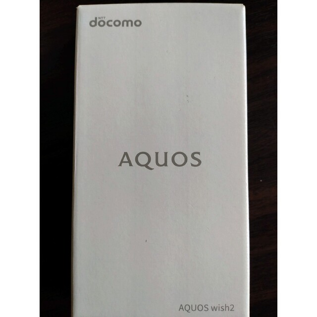 SHARP AQUOS wish2 SH-51C ホワイトスマートフォン本体