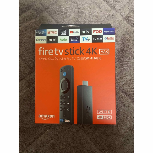 Fire TV Stick 4K Max - Alexa対応(第3世代)付属 スマホ/家電/カメラのテレビ/映像機器(その他)の商品写真