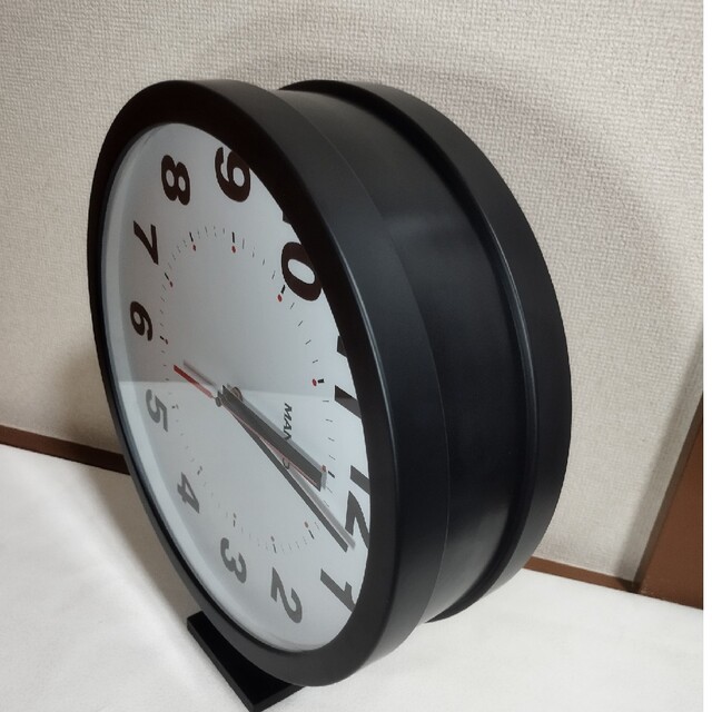 両面電波掛け時計 manbbo double face wall clockの通販 by JUSCO｜ラクマ