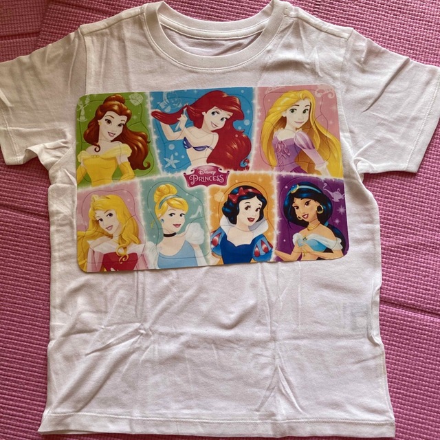 Disney(ディズニー)のディズニープリンセスTシャツ🎵（120〜160） キッズ/ベビー/マタニティのキッズ服女の子用(90cm~)(Tシャツ/カットソー)の商品写真