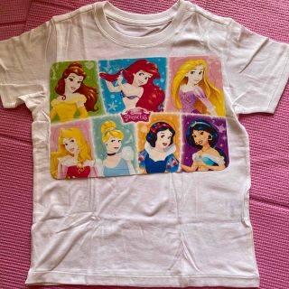 ディズニー(Disney)のディズニープリンセスTシャツ🎵（120〜160）(Tシャツ/カットソー)