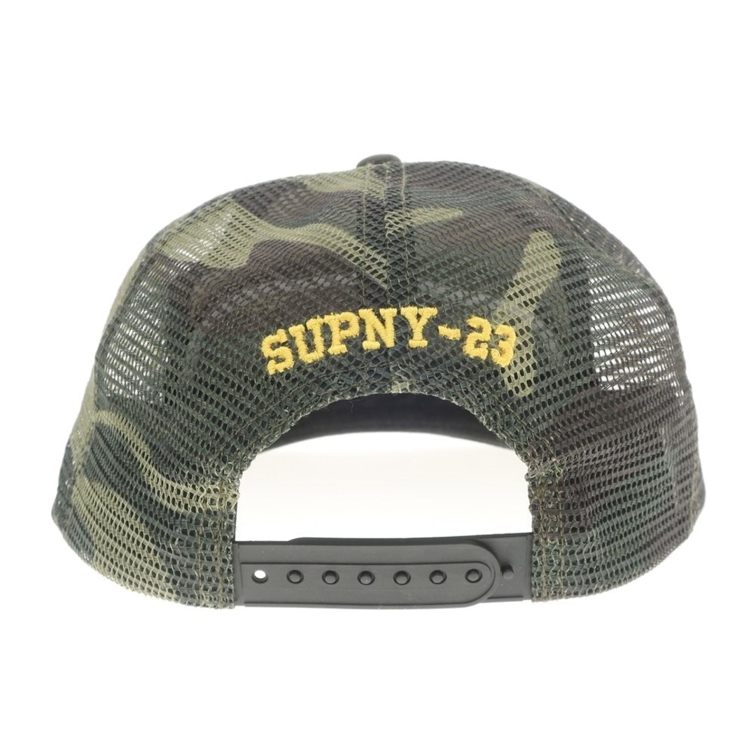 【中古】シュプリーム Supreme 2023年春夏 HOSP Mesh Back 5-Panel コットン カモフラ メッシュキャップ 帽子 グリーン【メンズ】