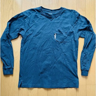 グラニフ(Design Tshirts Store graniph)のgraniph 長袖Tシャツ／Sサイズ／ダークグリーン(Tシャツ/カットソー(七分/長袖))