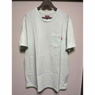 シュプリーム(Supreme)のsupreme ポケット Tシャツ ライム グリーン XL(Tシャツ/カットソー(半袖/袖なし))