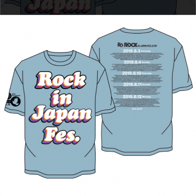 ロックインジャパンフェス　Tシャツ チケットの音楽(音楽フェス)の商品写真