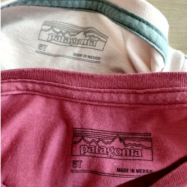 patagonia(パタゴニア)のPatagoniaセット　5T キッズ/ベビー/マタニティのキッズ服女の子用(90cm~)(Tシャツ/カットソー)の商品写真