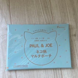 ポールアンドジョー(PAUL & JOE)のPAUL&JOE ネコ柄　マルチポーチ　ゼクシィ6月号付録(その他)