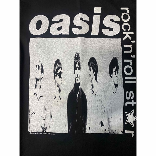 希少　OASIS バンドTシャツ　オアシス　ブラック　XL