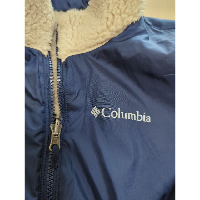 Columbia(コロンビア)のコロンビア　ジャケット　ボア　リバーシブル　120 130 キッズ/ベビー/マタニティのキッズ服女の子用(90cm~)(ジャケット/上着)の商品写真