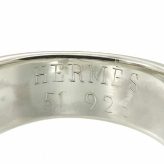 Hermes - エルメス ラセット リボン リング #51 925 (SV925