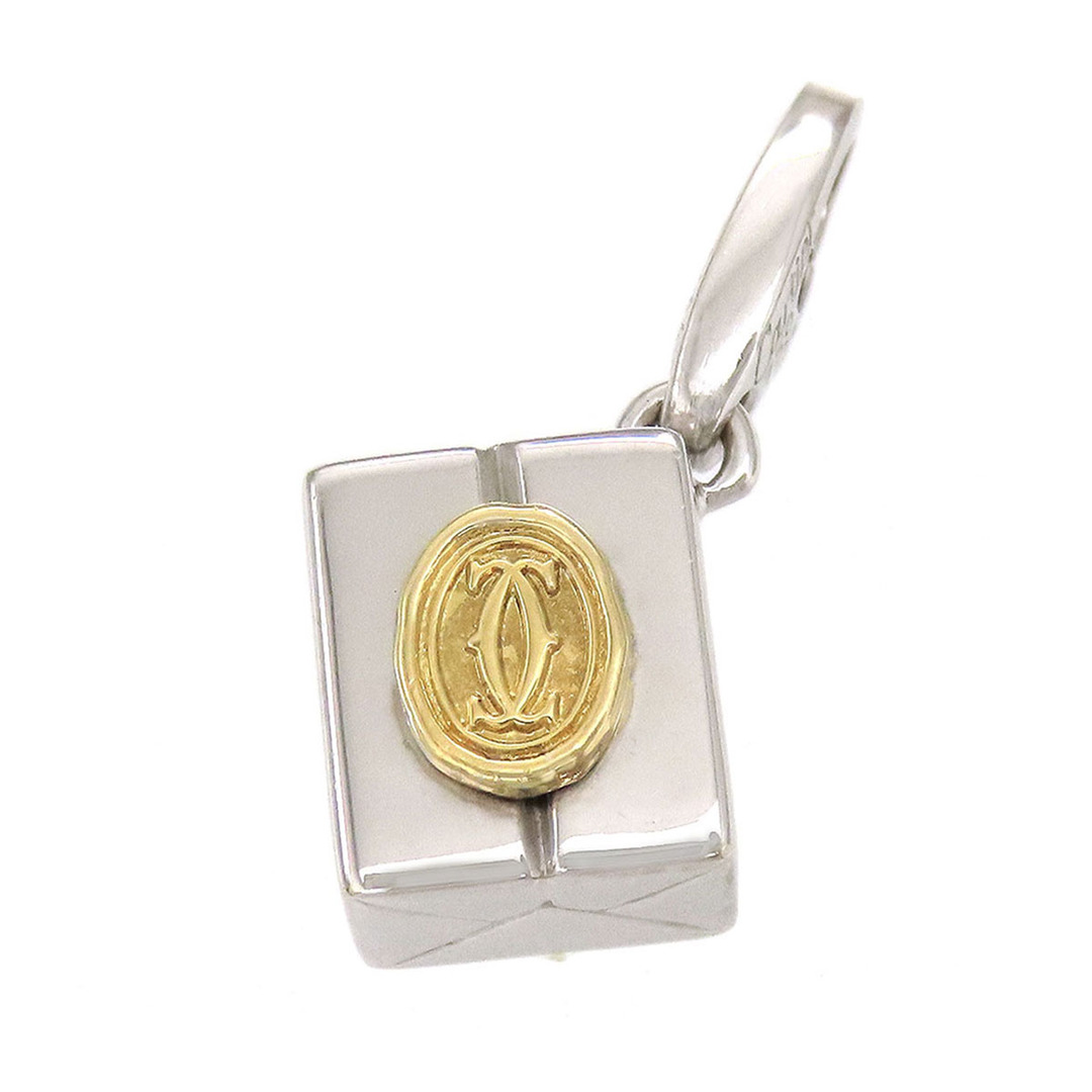 新品?正規品 750(K18WG チャーム ギフトボックス カルティエ - Cartier