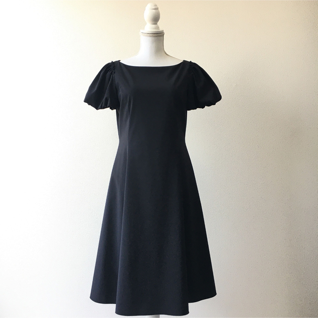 美品 フォクシー ウォータープルーフ ストレッチ ワンピース