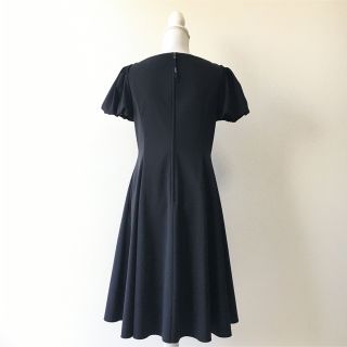 美品 FOXEY フォクシー ウォータープルーフ ストレッチ ワンピース