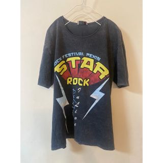 ザラキッズ(ZARA KIDS)の152 ZARA kids ザラキッズ ヴィンテージ ロックTシャツ(Tシャツ/カットソー)