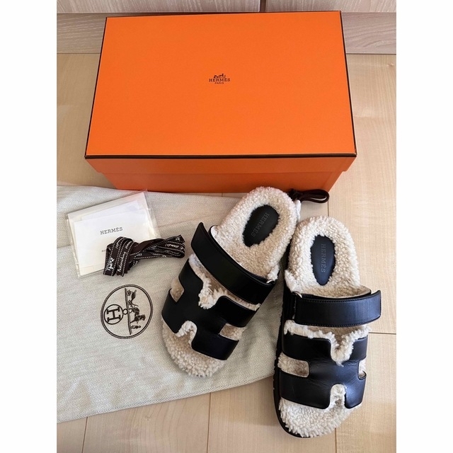 超人気新品 Hermes - シプレサンダル 36 エルメス HERMES サンダル