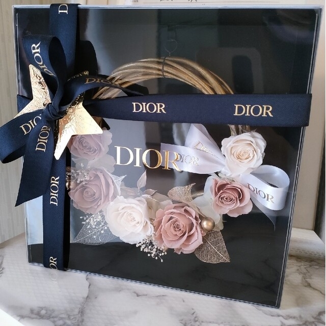 DIOR✳限定✳ブリザーブドフラワー　リース