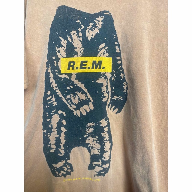 激レア90'S当時物 R.E.M. Tシャツ ヴィンテージ サイズL USA製