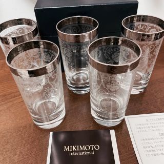 ミキモト(MIKIMOTO)のMIKIMOTO ミキモト グラス 5個(グラス/カップ)