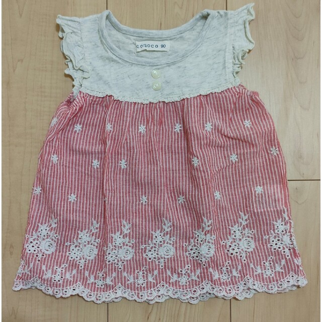 conoco トップス 半袖 90 キッズ/ベビー/マタニティのキッズ服女の子用(90cm~)(Tシャツ/カットソー)の商品写真