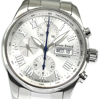 ルイエラール(Louis Erard)のルイ・エラール Louis Erard 78102AA01M ヘリテージ クロノグラフ デイデイト 自動巻き メンズ 美品 箱・保証書付き_742408(腕時計(アナログ))
