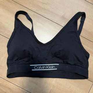 カルバンクライン(Calvin Klein)の開封のみ　未使用　カルバンクライン　ブラレット M ブラック(ブラ)