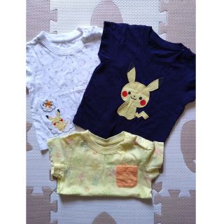 ユニクロ(UNIQLO)のユニクロ×ポケモンコラボ3枚セット(Ｔシャツ)