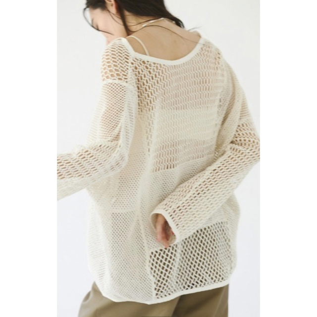 TODAYFUL(トゥデイフル)のTODAYFUL トゥデイフル Patchwork Mesh Tops レディースのトップス(カットソー(長袖/七分))の商品写真