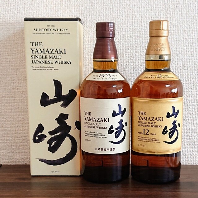 オンライン販売店舗 サントリー山崎12年ノンビン2本セット - 飲料・酒