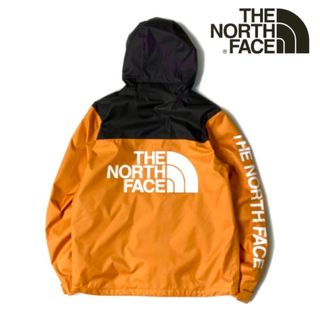 ノースフェイス(THE NORTH FACE) レインウェア(オレンジ/橙色系)の