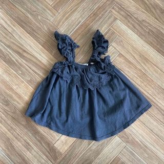 ザラキッズ(ZARA KIDS)の【ZARA BABY】フリル キャミソール 86cm(シャツ/カットソー)