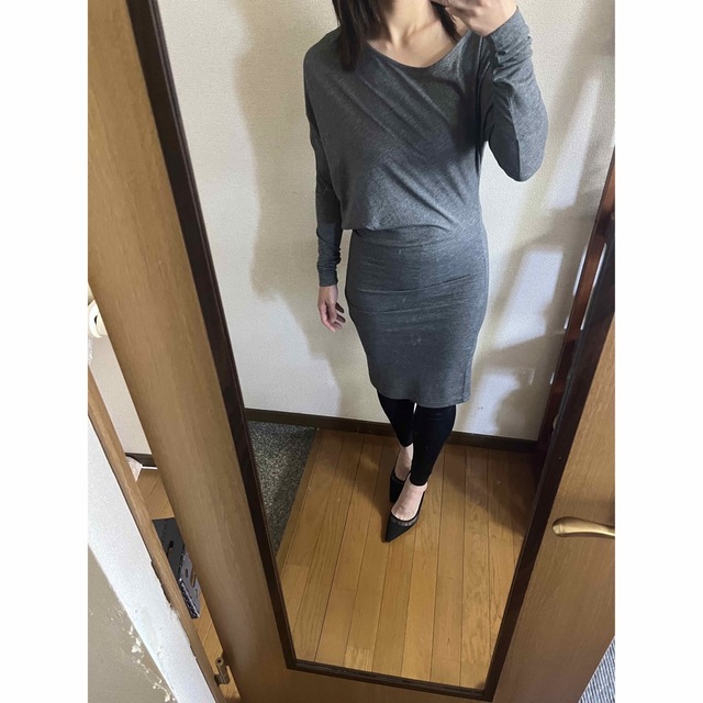 新品未使用タグ付き!BCBG MAXAZRIAフラワーラッフルドレスワンピース