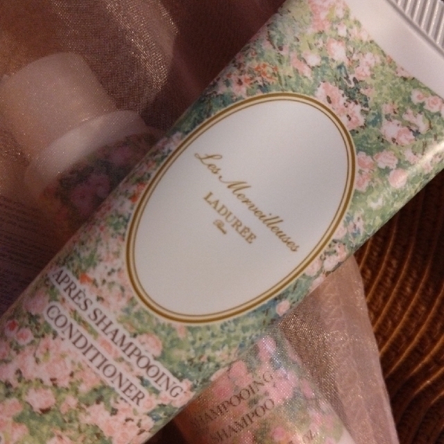 Les Merveilleuses LADUREE(レメルヴェイユーズラデュレ)のサンプル ラデュレ シャンプー＆コンディショナーセット 非売品 コスメ/美容のヘアケア/スタイリング(シャンプー/コンディショナーセット)の商品写真