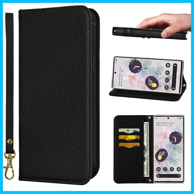AQUOS Sense 7 plus ケース 手帳型 超繊皮 RFIDト 財布型